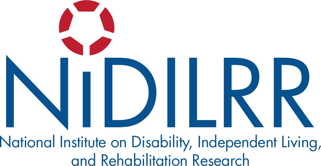 Logo for the National Institute on Disability, Independent Living, and Rehabilitation Research (NIDILRR)