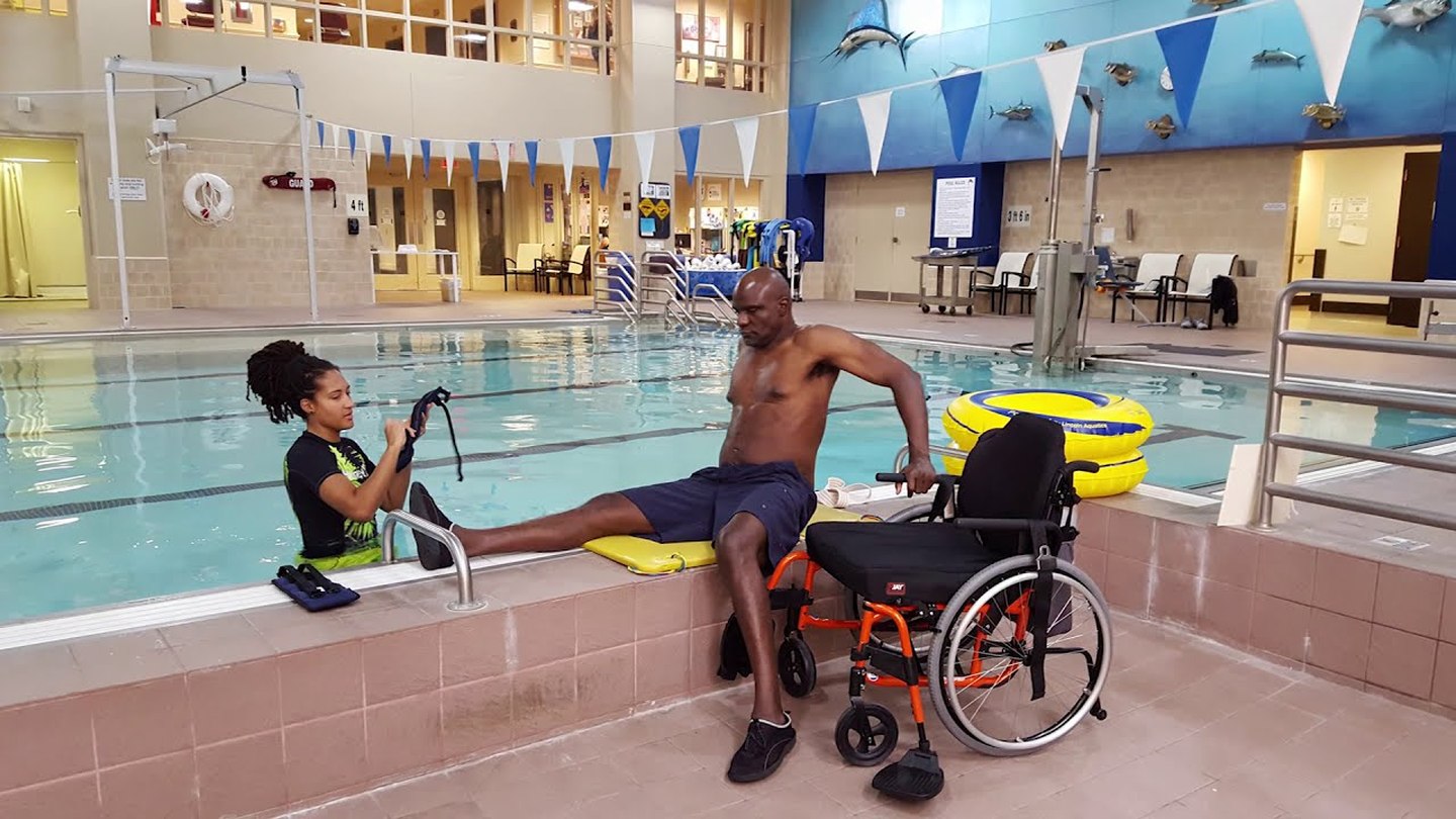Lee Otis Burton speaks about sustaining a spinal cord injury caused by an aggressive form of salmonella, and his experience with the rehabilitation programs at Shepherd Center.