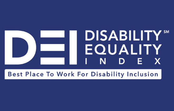 DEI Best Place to Work for Disability Inclusion logo