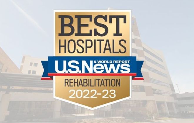U.S. News & World Report Rehabilitation 2022-2023 logo
