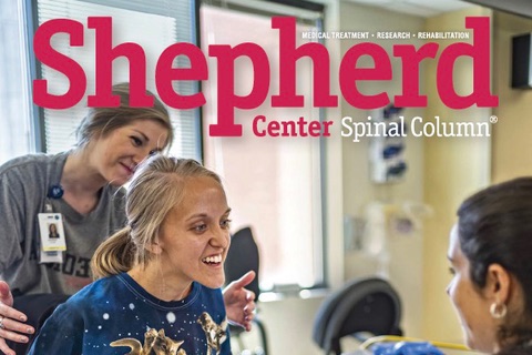 Shepherd Center Spinal Column magazine, winter 2019 issue