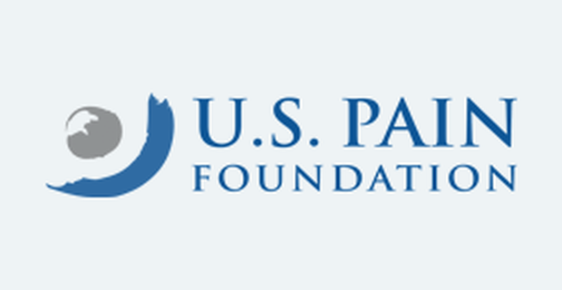 A logo with the words U.S. Pain Foundation