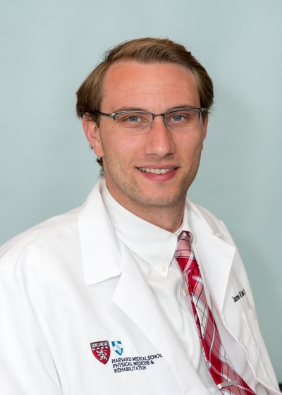 Headshot of Dr. James "Woody" Morgan, staff physiatrist at Shepherd Center